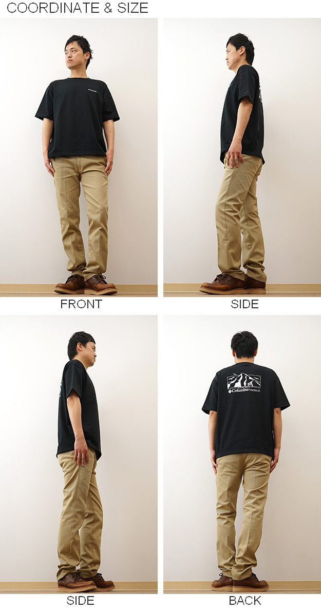 Columbia コロンビア Tシャツ ロマビスタグラフィック メンズ レディース 半袖 厚手 速乾 アウトドア プリント おしゃれ ブランド 大きいサイズ 白 黒 PM0960 | Columbia | 07