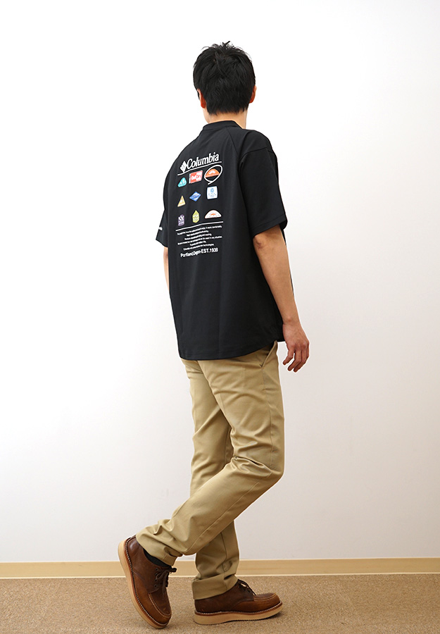 Columbia コロンビア Tシャツ レイリバースプリットラグラングラフィック メンズ レディース 半袖 速乾 アウトドア 登山 おしゃれ ブランド 涼しい 白 黒 PM7377 | Columbia | 04