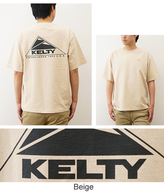KELTY ケルティ Tシャツ バック ロゴ 半袖 メンズ レディース オーバーサイズ アメリカ 綿100% プリント おしゃれ アメカジ 夏 お揃い ペアルック KE25113013 | KELTY | 10