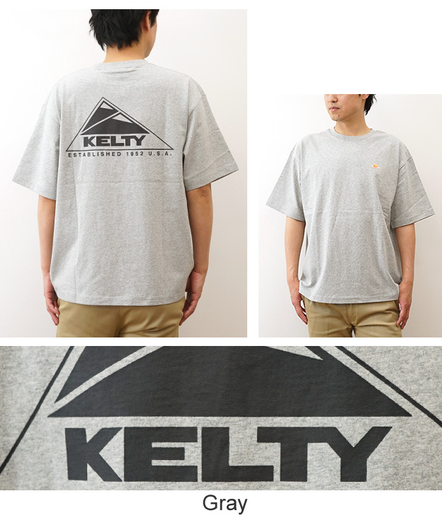KELTY ケルティ Tシャツ バック ロゴ 半袖 メンズ レディース オーバーサイズ アメリカ 綿100% プリント おしゃれ アメカジ 夏 お揃い ペアルック KE25113013 | KELTY | 11
