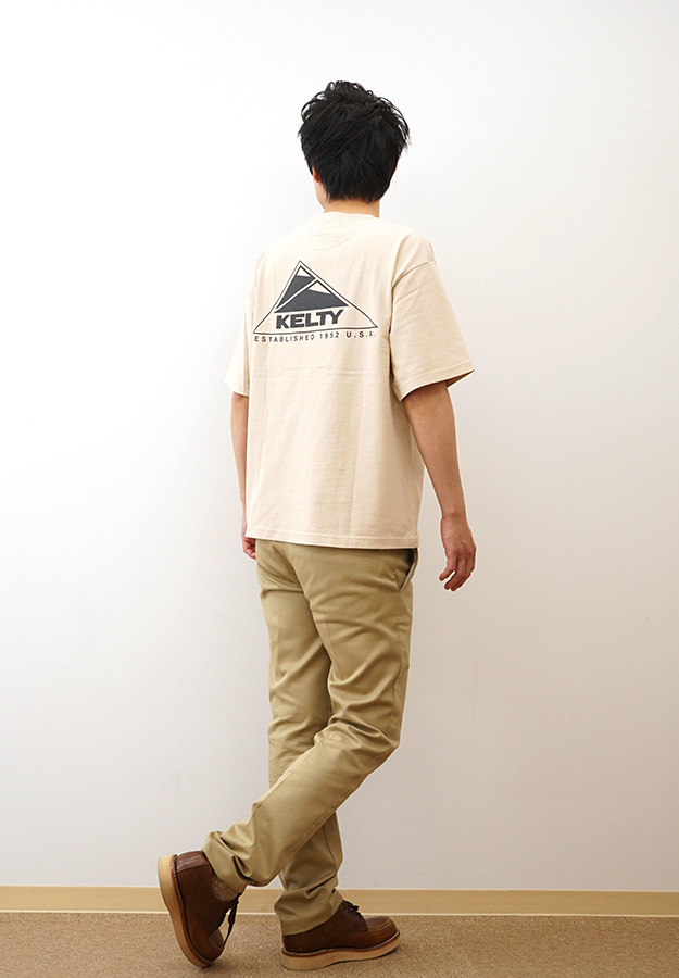 KELTY ケルティ Tシャツ バック ロゴ 半袖 メンズ レディース オーバーサイズ アメリカ 綿100% プリント おしゃれ アメカジ 夏 お揃い ペアルック KE25113013 | KELTY | 02