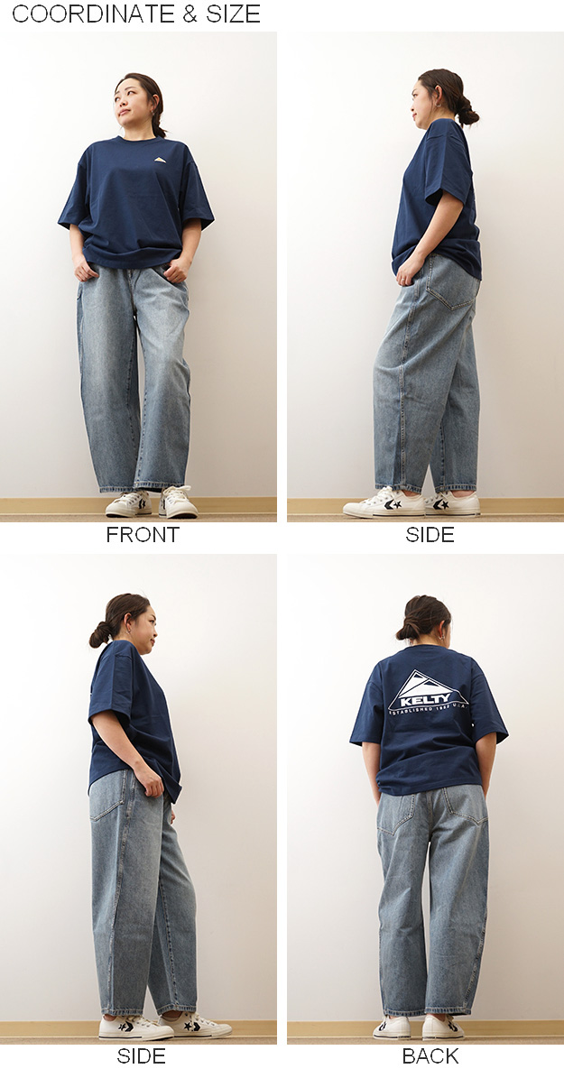 KELTY ケルティ Tシャツ バック ロゴ 半袖 メンズ レディース オーバーサイズ アメリカ 綿100% プリント おしゃれ アメカジ 夏 お揃い ペアルック KE25113013 | KELTY | 07