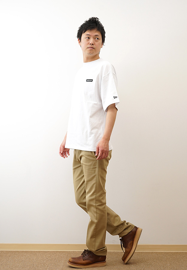 New Era ニューエラ Tシャツ メンズ レディース Zoom Up Logo 半袖 綿100% オーバーサイズ プリント ストリート 黒 白 春 夏 秋 14410046 14410047 14410048 | NEW ERA | 02