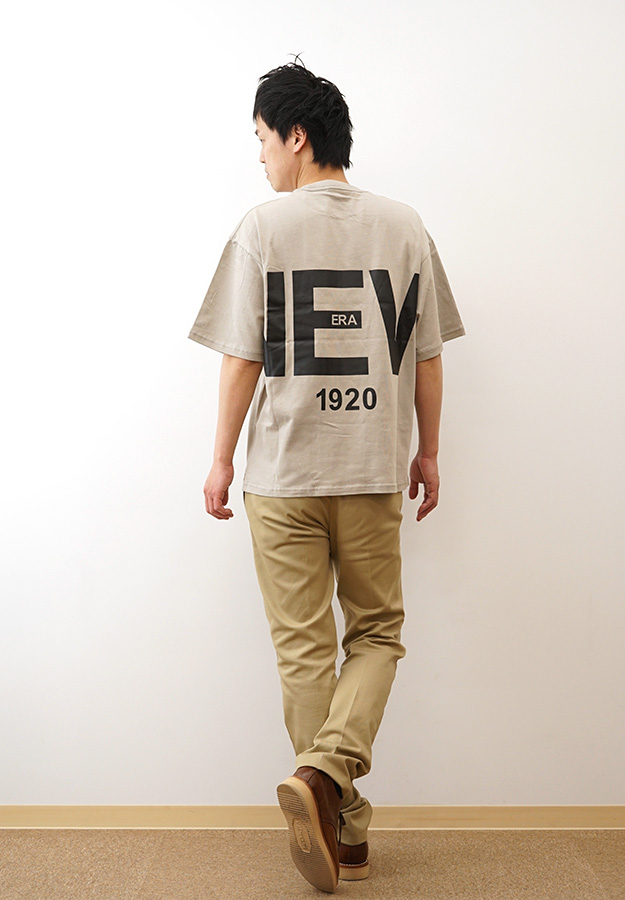 New Era ニューエラ Tシャツ メンズ レディース Zoom Up Logo 半袖 綿100% オーバーサイズ プリント ストリート 黒 白 春 夏 秋 14410046 14410047 14410048 | NEW ERA | 03