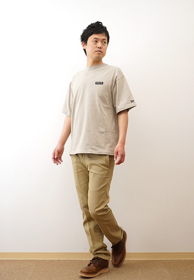 New Era ニューエラ Tシャツ メンズ レディース Zoom Up Logo 半袖 綿100% オーバーサイズ プリント ストリート 黒 白 春 夏 秋 14410046 14410047 14410048 | NEW ERA | 04