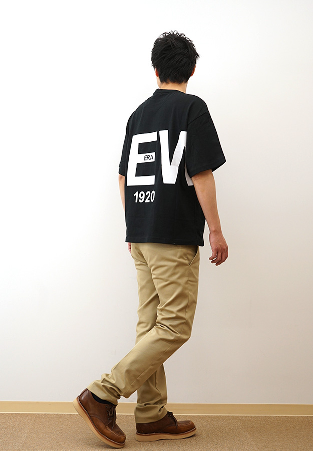 New Era ニューエラ Tシャツ メンズ レディース Zoom Up Logo 半袖 綿100% オーバーサイズ プリント ストリート 黒 白 春 夏 秋 14410046 14410047 14410048 | NEW ERA | 05
