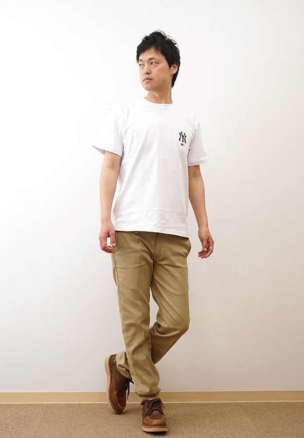 New Era ニューエラ Tシャツ ニューヨーク・ヤンキース メンズ レディース 白 黒 大きいサイズ 綿100 プリント おしゃれ 人気 ブランド 14410091 14410092 | NEW ERA | 02