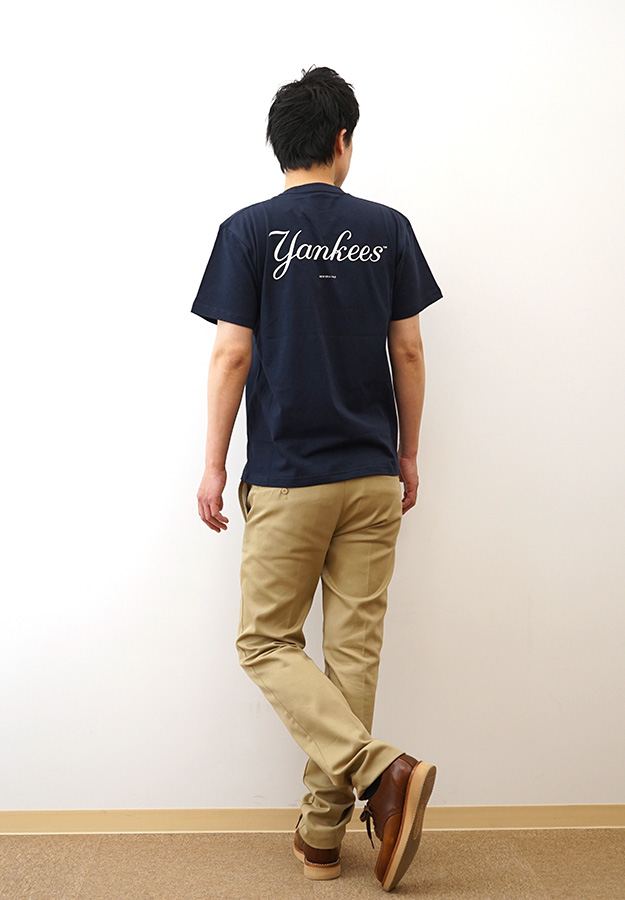 New Era ニューエラ Tシャツ ニューヨーク・ヤンキース メンズ レディース 白 黒 大きいサイズ 綿100 プリント おしゃれ 人気 ブランド 14410091 14410092 | NEW ERA | 03