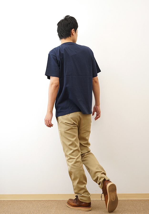 UNIVERSAL OVERALL ユニバーサルオーバーオール ポケット 半袖 Tシャツ ポケT メンズ レディース 黒 白 オーバーサイズ 綿100% 無地 おしゃれ アメカジ U2413209 | UNIVERSAL OVERALL | 05