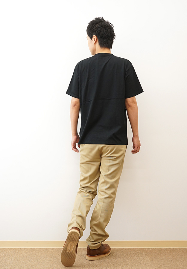 UNIVERSAL OVERALL ユニバーサルオーバーオール ポケット 半袖 Tシャツ ポケT メンズ レディース 黒 白 オーバーサイズ 綿100% 無地 おしゃれ アメカジ U2413209 | UNIVERSAL OVERALL | 06