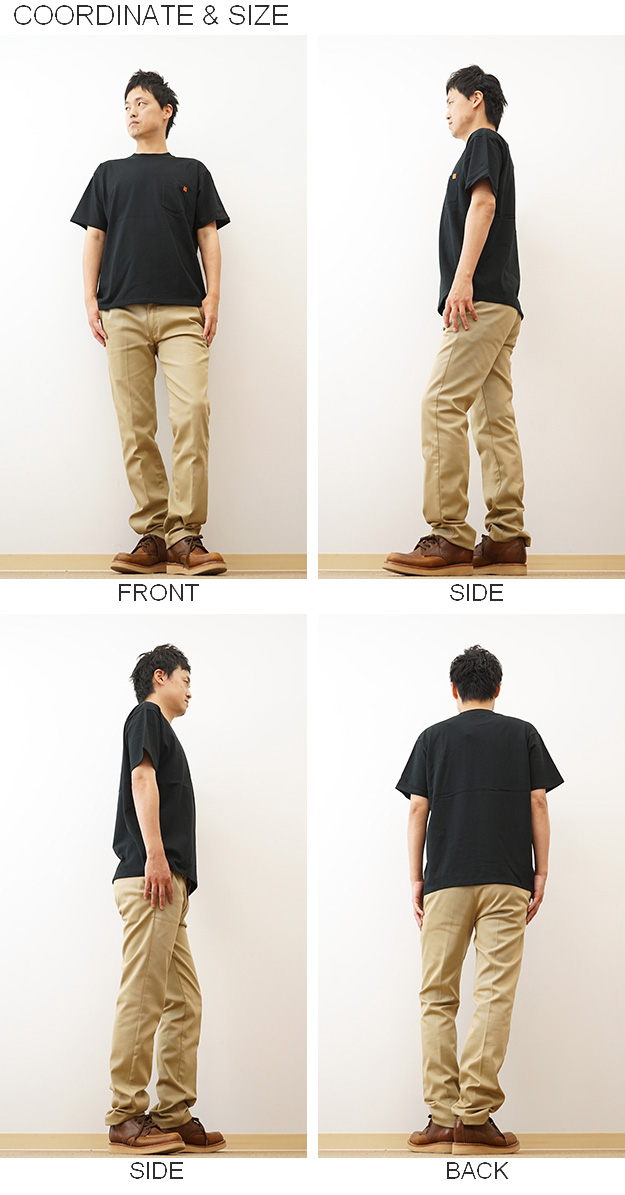 UNIVERSAL OVERALL ユニバーサルオーバーオール ポケット 半袖 Tシャツ ポケT メンズ レディース 黒 白 オーバーサイズ 綿100% 無地 おしゃれ アメカジ U2413209 | UNIVERSAL OVERALL | 07