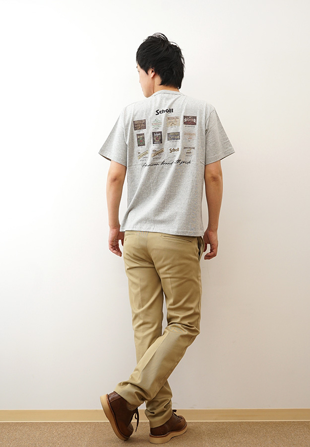 Schott N.Y.C（ショット） Schott Tシャツ アーカイブタグ メンズ レディース 白 黒 大きいサイズ 綿100% 厚手 半袖 ...