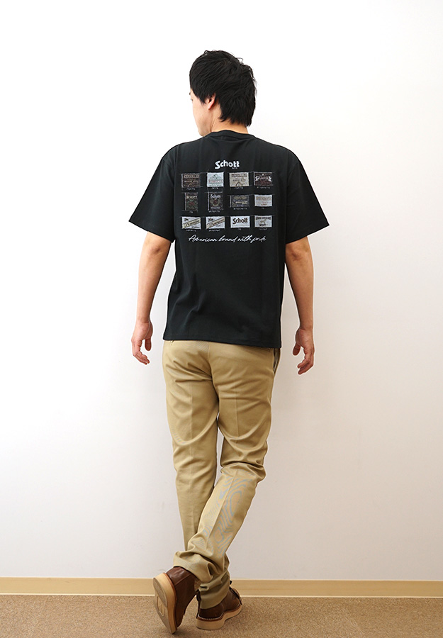 Schott N.Y.C（ショット） Schott Tシャツ アーカイブタグ メンズ