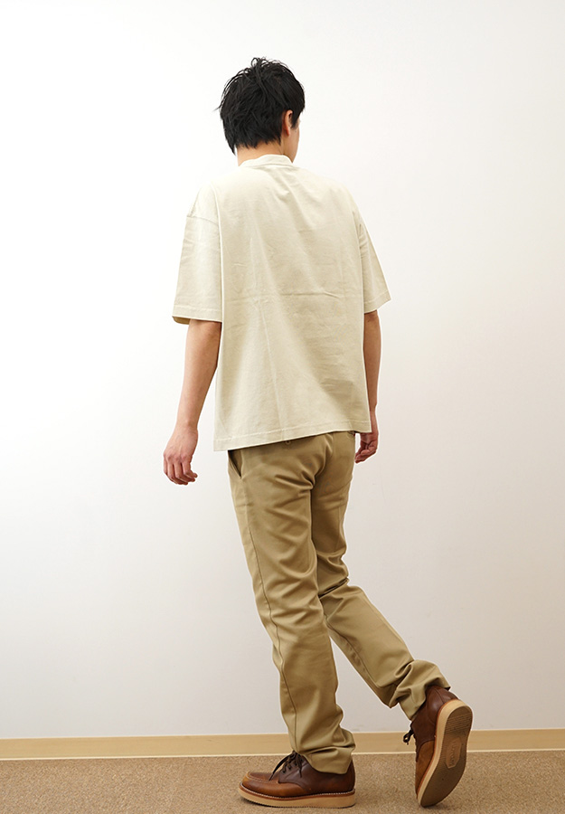 CHUMS チャムス 米織小紋 Tシャツ 半袖 メンズ レディース ポケT 東北 限定 別注 綿100％ コラボ 大きいサイズ カジュアル ユニセックス CH01-2572 | CHUMS | 04