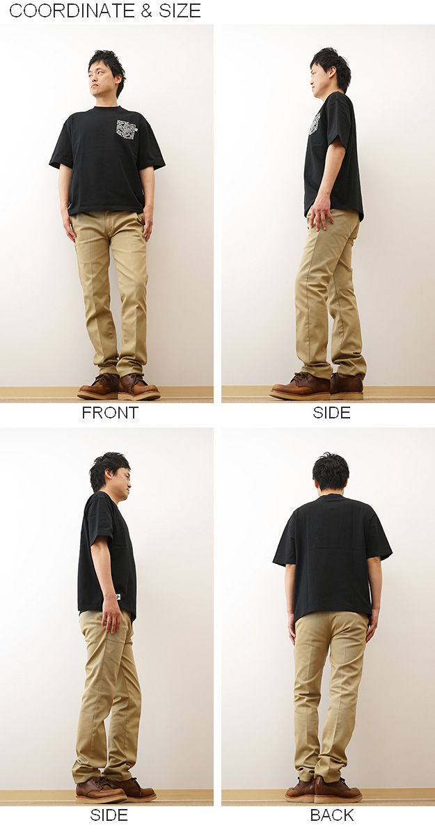 CHUMS チャムス 米織小紋 Tシャツ 半袖 メンズ レディース ポケT 東北 限定 別注 綿100％ コラボ 大きいサイズ カジュアル ユニセックス CH01-2572 | CHUMS | 09