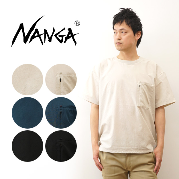 ナンガ★半袖　Tシャツ 楽天市場】ナンガ×ウシオダヒロアキ エコハイブリッドTEE(FAM PT