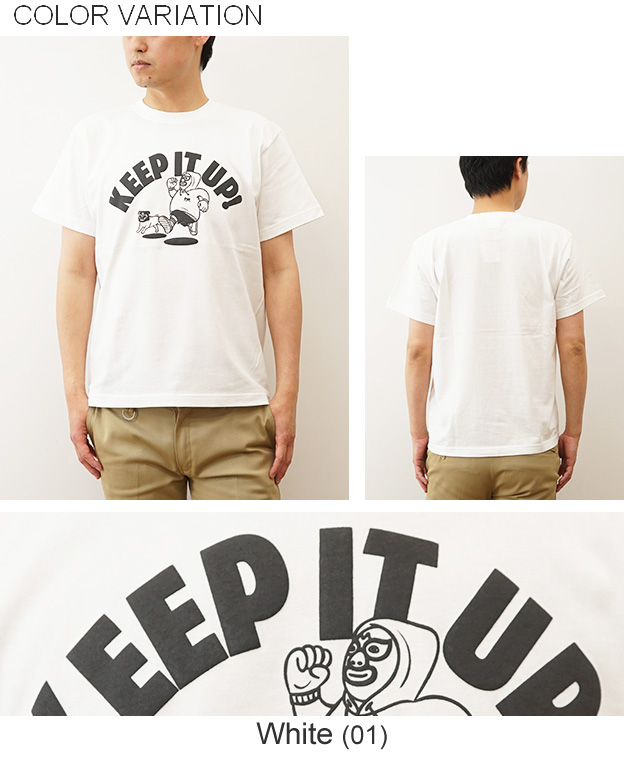gym master ジムマスター Tシャツ メンズ レディース 半袖 覆面レスラー 覆面犬 プリント おもしろ 綿100％ ゆったり 夏服 G574783 | gym master | 09