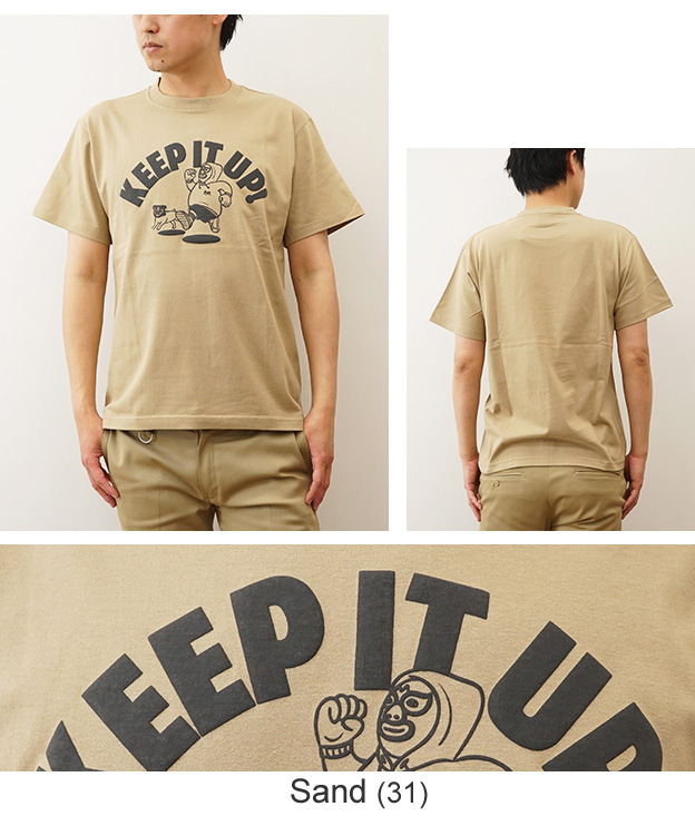gym master ジムマスター Tシャツ メンズ レディース 半袖 覆面レスラー 覆面犬 プリント おもしろ 綿100％ ゆったり 夏服 G574783 | gym master | 10