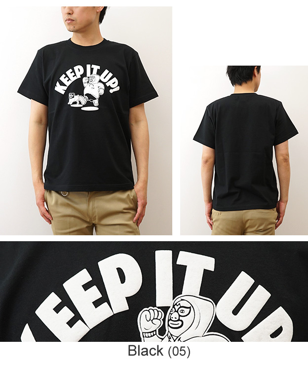 gym master ジムマスター Tシャツ メンズ レディース 半袖 覆面レスラー 覆面犬 プリント おもしろ 綿100％ ゆったり 夏服 G574783 | gym master | 11