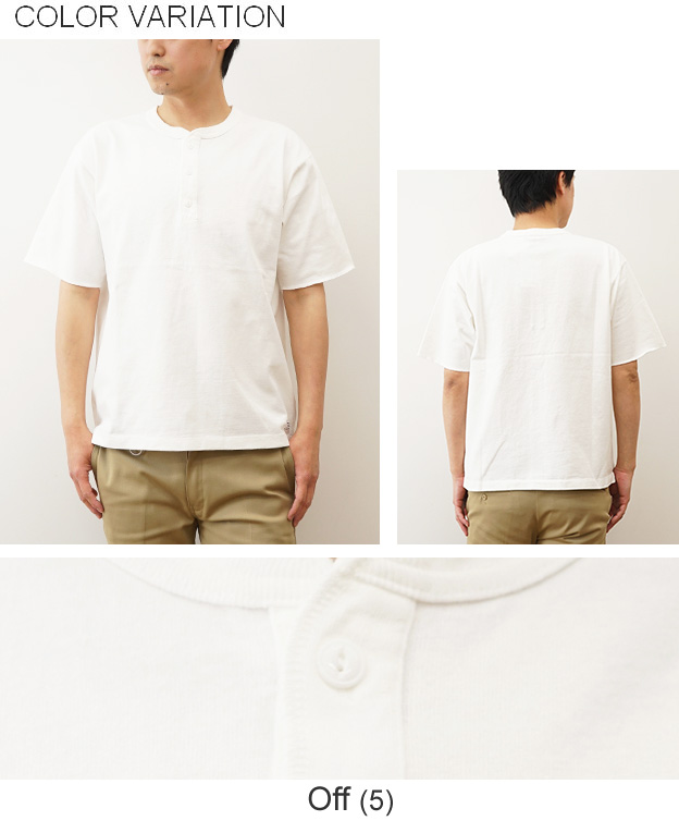 KRIFF MAYER クリフメイヤー Tシャツ ヘビーウェイト ピグメント ヘンリー メンズ レディース 半袖 大きいサイズ 綿100 おしゃれ 人気 ブランド 夏 厚手 2455803 | KRIFF MAYER | 11