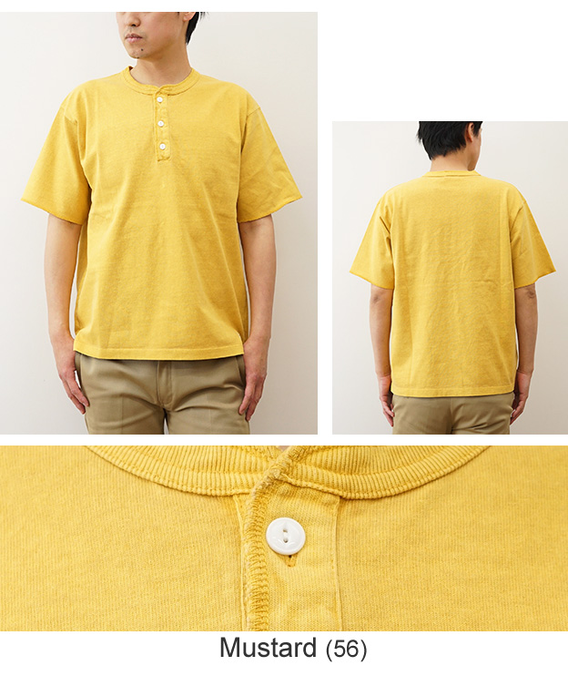 KRIFF MAYER クリフメイヤー Tシャツ ヘビーウェイト ピグメント ヘンリー メンズ レディース 半袖 大きいサイズ 綿100 おしゃれ 人気 ブランド 夏 厚手 2455803 | KRIFF MAYER | 13