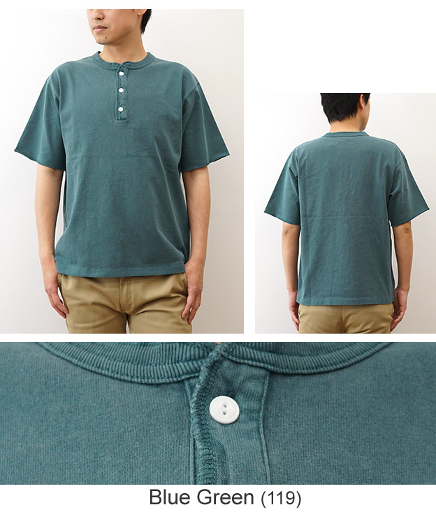 KRIFF MAYER クリフメイヤー Tシャツ ヘビーウェイト ピグメント ヘンリー メンズ レディース 半袖 大きいサイズ 綿100 おしゃれ 人気 ブランド 夏 厚手 2455803 | KRIFF MAYER | 14