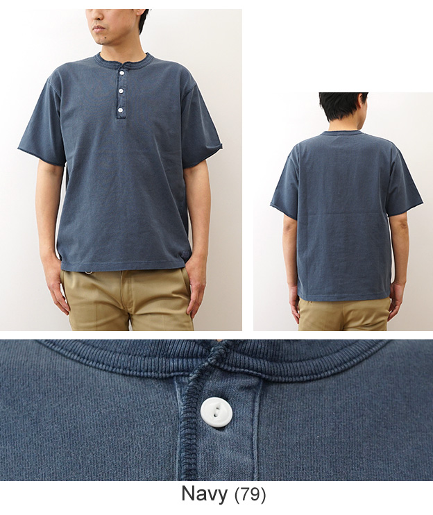 KRIFF MAYER クリフメイヤー Tシャツ ヘビーウェイト ピグメント ヘンリー メンズ レディース 半袖 大きいサイズ 綿100 おしゃれ 人気 ブランド 夏 厚手 2455803 | KRIFF MAYER | 17