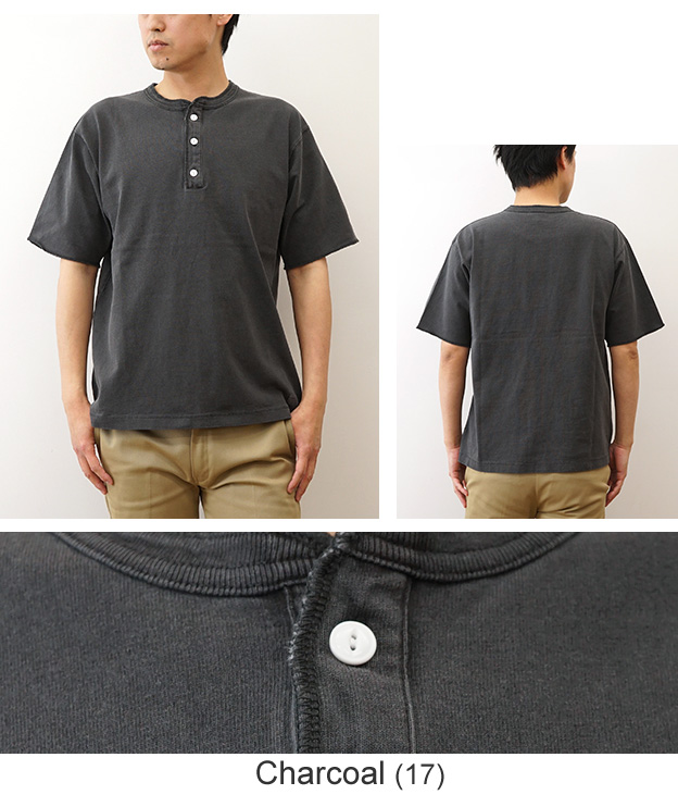 KRIFF MAYER クリフメイヤー Tシャツ ヘビーウェイト ピグメント ヘンリー メンズ レディース 半袖 大きいサイズ 綿100 おしゃれ 人気 ブランド 夏 厚手 2455803 | KRIFF MAYER | 18