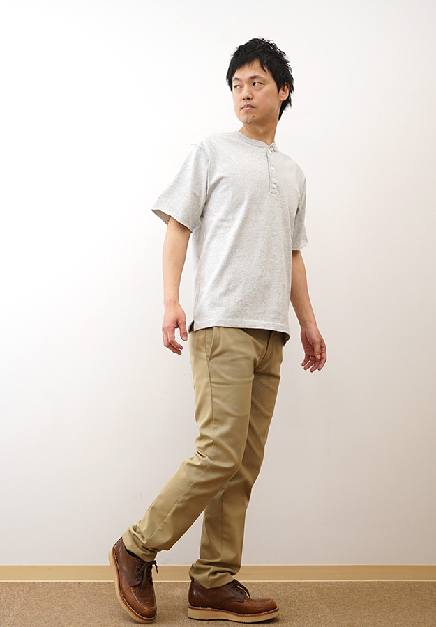 KRIFF MAYER クリフメイヤー Tシャツ ヘビーウェイト ピグメント ヘンリー メンズ レディース 半袖 大きいサイズ 綿100 おしゃれ 人気 ブランド 夏 厚手 2455803 | KRIFF MAYER | 02