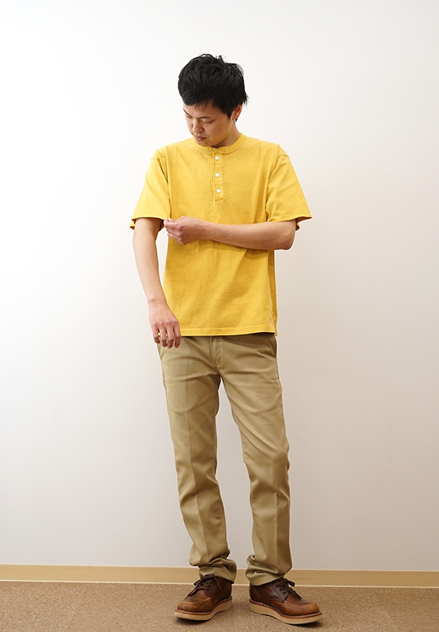 KRIFF MAYER クリフメイヤー Tシャツ ヘビーウェイト ピグメント ヘンリー メンズ レディース 半袖 大きいサイズ 綿100 おしゃれ 人気 ブランド 夏 厚手 2455803 | KRIFF MAYER | 03