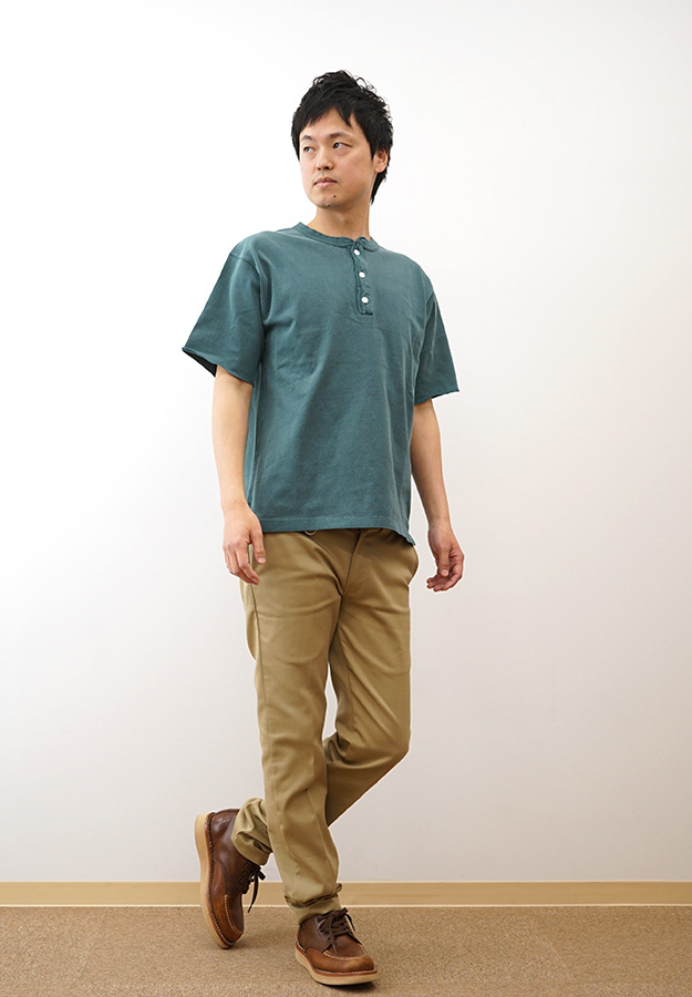 KRIFF MAYER クリフメイヤー Tシャツ ヘビーウェイト ピグメント ヘンリー メンズ レディース 半袖 大きいサイズ 綿100 おしゃれ 人気 ブランド 夏 厚手 2455803 | KRIFF MAYER | 04