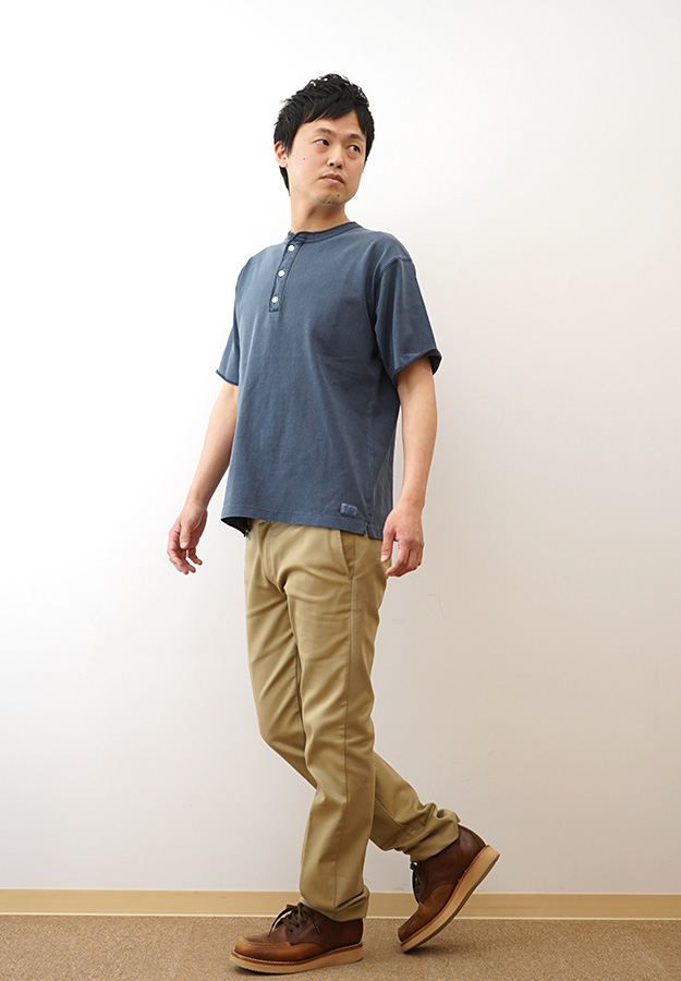 KRIFF MAYER クリフメイヤー Tシャツ ヘビーウェイト ピグメント ヘンリー メンズ レディース 半袖 大きいサイズ 綿100 おしゃれ 人気 ブランド 夏 厚手 2455803 | KRIFF MAYER | 07
