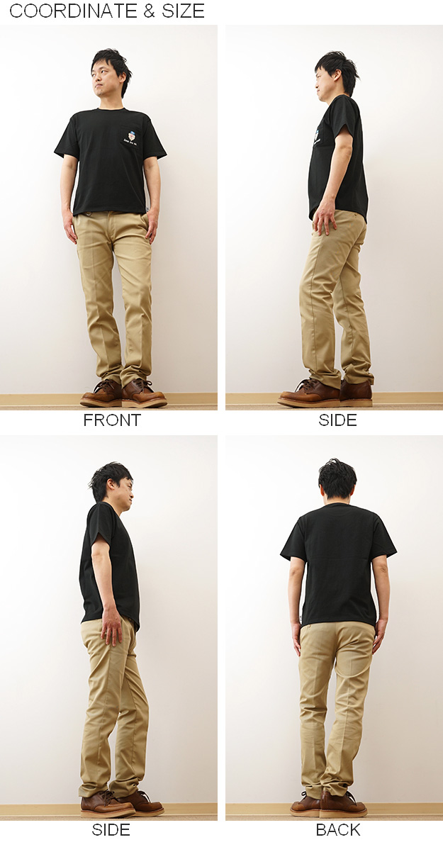 gym master ジムマスター Tシャツ メンズ レディース 7.4oz love my self 刺繍 ポケット 半袖 ポケT 白 黒 大きいサイズ 綿100% アメカジ 夏 おしゃれ G521791 | gym master | 09