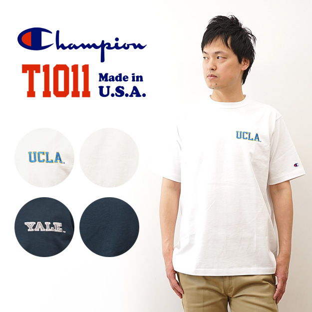 Champion（チャンピオン） T1011 Tシャツ メンズ レディース カレッジ