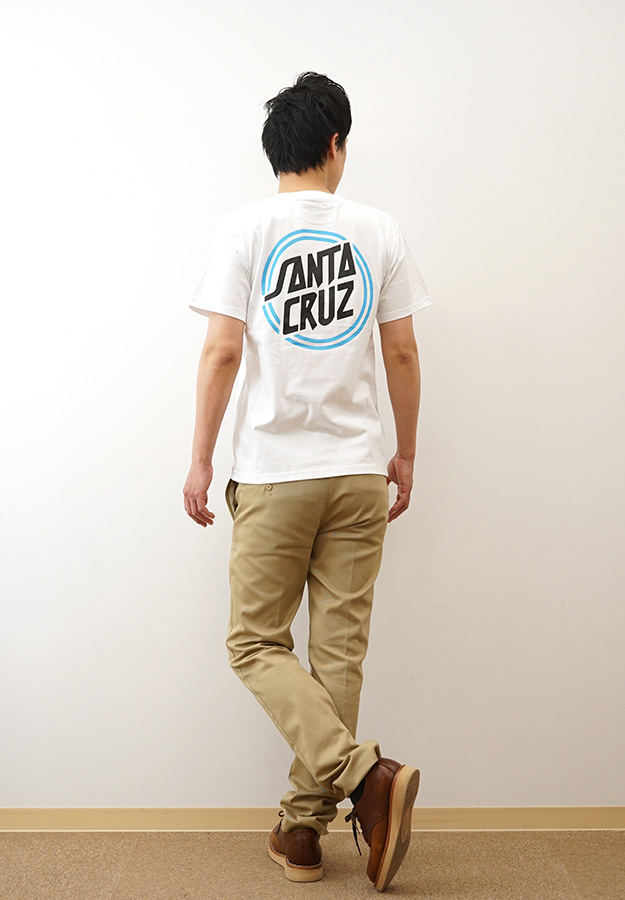New Era ニューエラ Tシャツ サンタクルーズ ロゴ メンズ 黒 白 大きいサイズ M L XL 綿100% 半袖 プリント おしゃれ アメカジ ストリート 夏 14384107 14384108 | NEW ERA | 01
