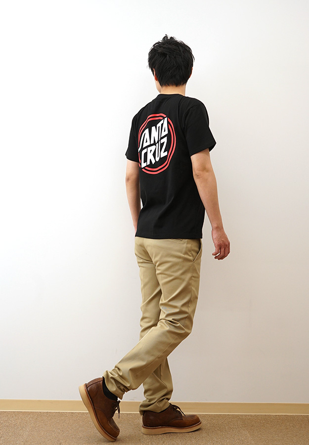 New Era ニューエラ Tシャツ サンタクルーズ ロゴ メンズ 黒 白 大きいサイズ M L XL 綿100% 半袖 プリント おしゃれ アメカジ ストリート 夏 14384107 14384108 | NEW ERA | 03