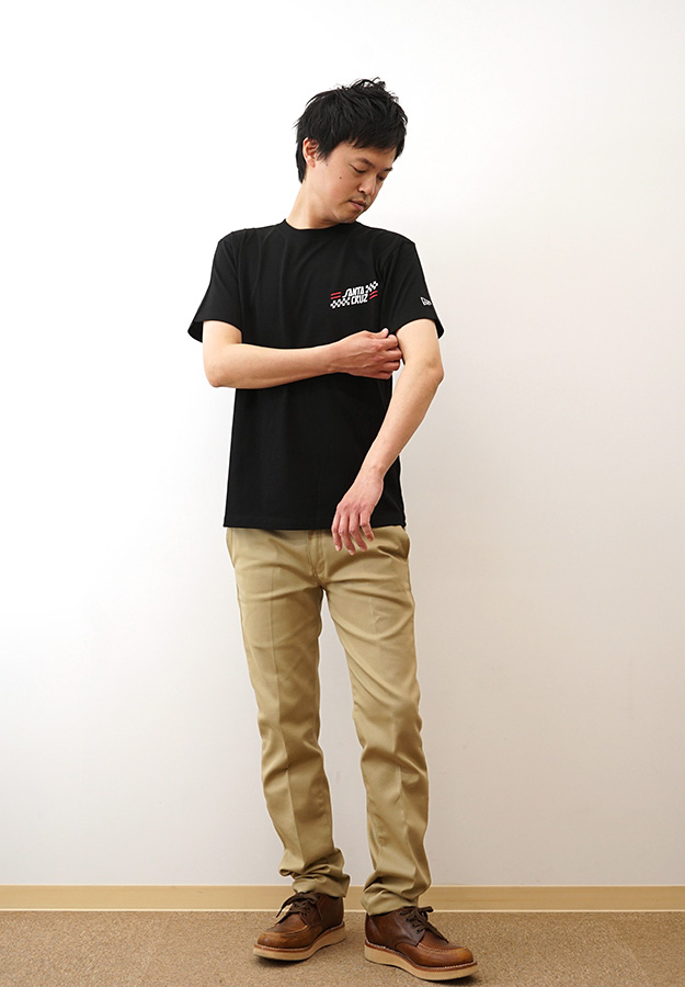 New Era ニューエラ Tシャツ サンタクルーズ ロゴ メンズ 黒 白 大きいサイズ M L XL 綿100% 半袖 プリント おしゃれ アメカジ ストリート 夏 14384107 14384108 | NEW ERA | 04