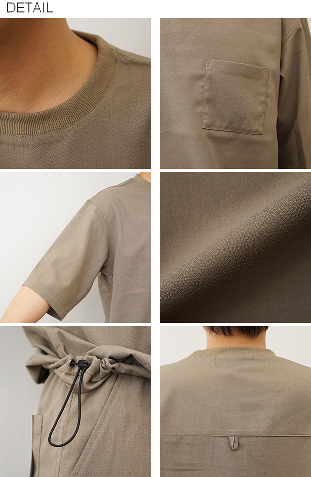 Tシャツ セットアップ対応 メンズ Allowed to Unfold アロウドトゥアンフォールド シックアンドシン レディース 半袖 ポケT 無地 大きいサイズ 速乾 0701-53114 |  | 08