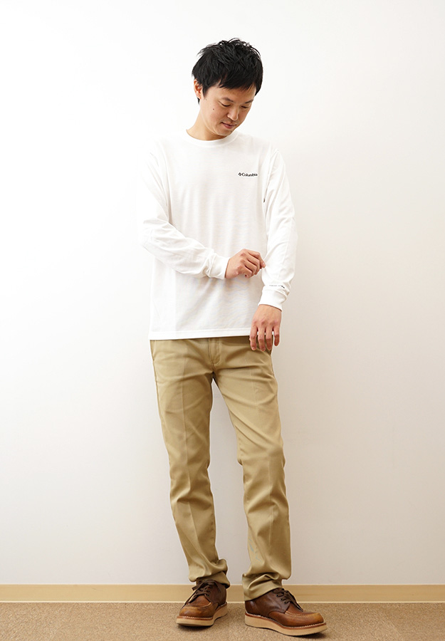 Columbia コロンビア 長袖 Tシャツ ロンT アーバンハイク グラフィック メンズ レディース 白 黒 吸湿速乾 アウトドア キャンプ ブランド おしゃれ PM0571 | Columbia | 01