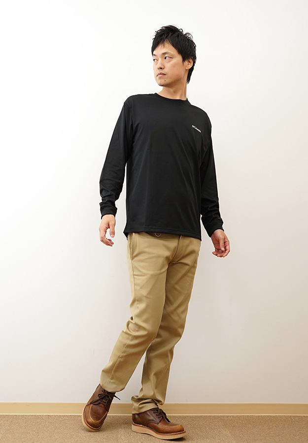 Columbia コロンビア 長袖 Tシャツ ロンT アーバンハイク グラフィック メンズ レディース 白 黒 吸湿速乾 アウトドア キャンプ ブランド おしゃれ PM0571 | Columbia | 03