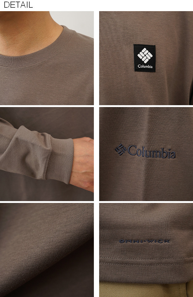 Columbia コロンビア 長袖 Tシャツ ロンT フォートモーニング グラフィック メンズ レディース オーバーサイズ 吸湿速乾 バックプリント アウトドア PM0578 | Columbia | 06