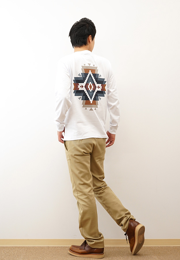 NEW ERA（ニューエラ） 長袖 コットン Tシャツ ペンドルトン コラボ
