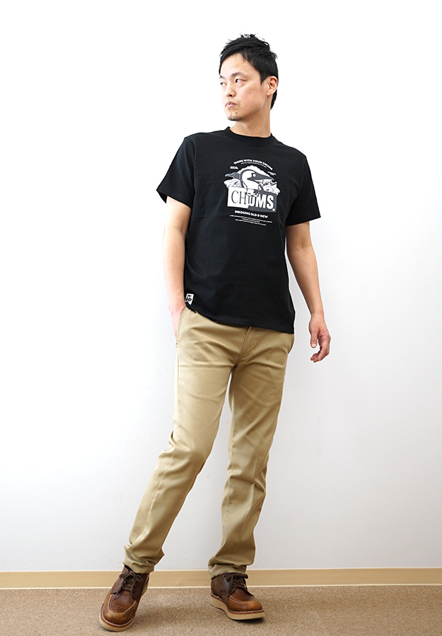 CHUMS チャムス オールド&ニューブービー Tシャツ メンズ レディース プリント 綿100％ 厚手 丈夫 ストレッチ アメカジ アウトドア カジュアル CH01-2738 | CHUMS | 07