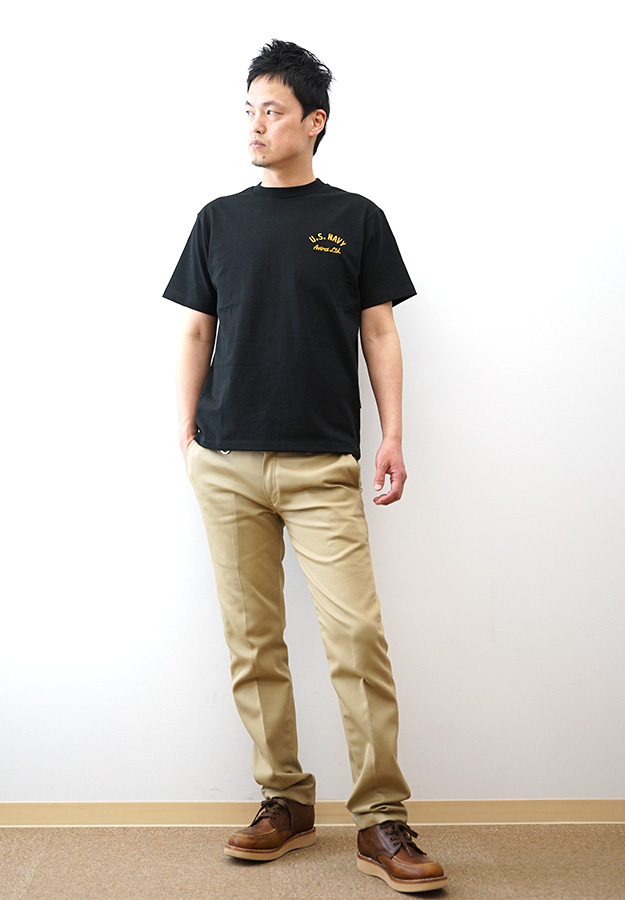AVIREX アヴィレックス 半袖 Tシャツ SAN DIEGO SEA LION メンズ レディース 速乾 刺繍 アメカジ ストリート カジュアル ブランド おしゃれ 白 黒 7836134007 | AVIREX | 03