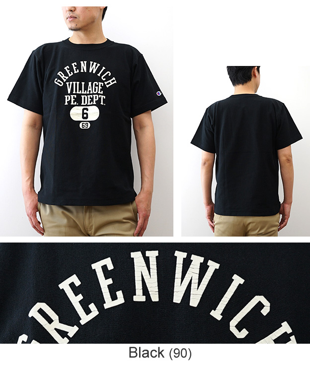 Champion（チャンピオン） リバースウィーブ 半袖 Tシャツ GREENWICH