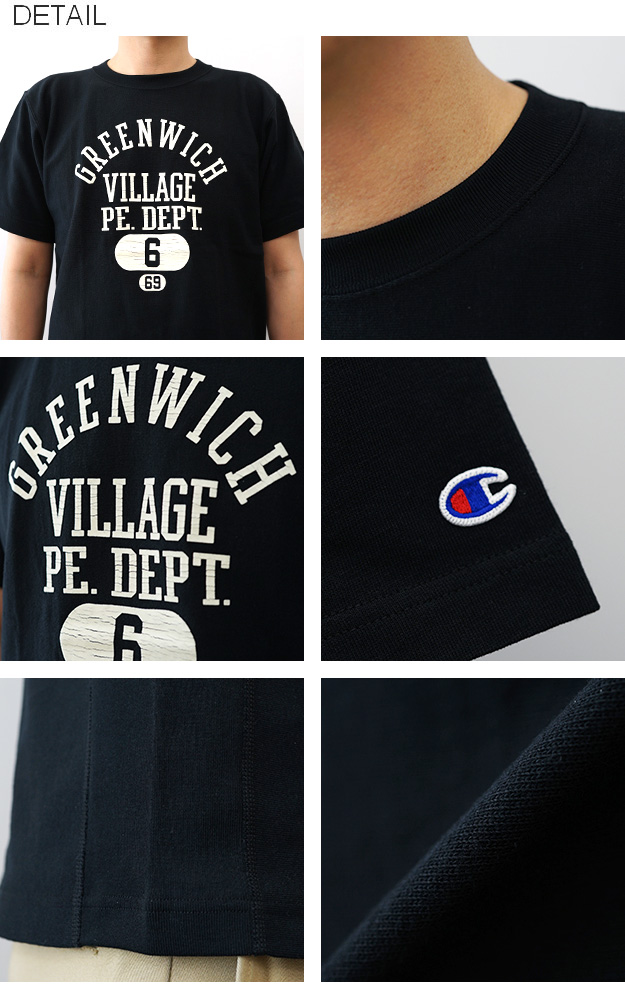 00s Champion リバースウィーブ プリントロゴ 黒 2XL A841 Champion（チャンピオン） リバースウィーブ 半袖 Tシャツ GREENWICH
