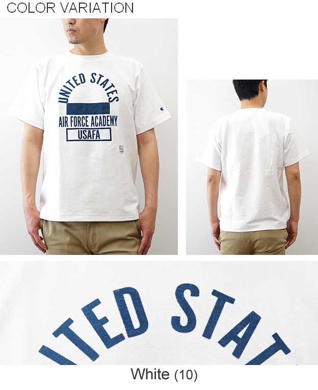 チャンピオン リバースウェーブ USAFA ミリタリー 軍物 古着 Champion（チャンピオン） リバースウィーブ Tシャツ USAFA メンズ