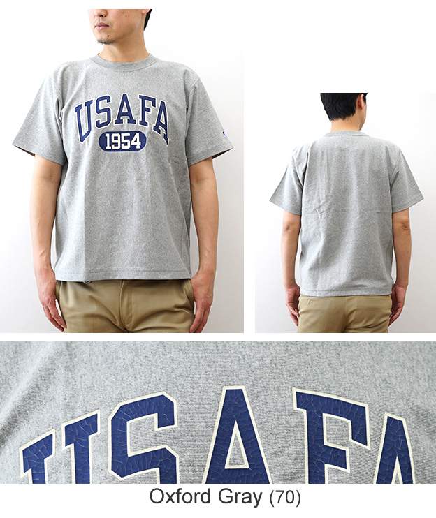 チャンピオン リバースウェーブ USAFA ミリタリー 軍物 古着 Champion（チャンピオン） リバースウィーブ Tシャツ USAFA メンズ