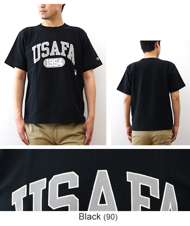 Champion（チャンピオン） リバースウィーブ Tシャツ USAFA メンズ