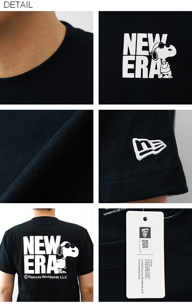 NEW ERA（ニューエラ） スヌーピー Tシャツ ピーナッツ コラボ メンズ